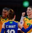 Rosamaria atua há três temporadas no voleibol italiano (Foto: PEDRO PARDO / AFP)  Foto: LANCE!