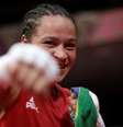 Beatriz Ferreira comemora vitória na semifina do torneio feminino de boxe da Tóquio 2020
05/08/2021 REUTERS/Ueslei Marcelino  Foto: Reuters