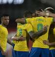 Jogadores da Seleção Brasileira   Foto: Lucas Figueiredo  / CBF
