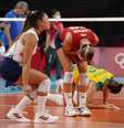 Brasil perde para os EUA por 3 a 0 e é prata no vôlei  Foto: Grace Hollars