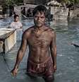 Villagers in Kiribati affected by flooding  Foto: Getty Images / BBC News Brasil