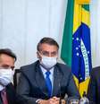Bolsonaro entrega MP do Auxílio Brasil para o presidente da Câmara, Arthur Lira  Foto: ANTONIO MOLINA/FOTOARENA / Estadão Conteúdo