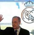 Florentino Pérez nega influência na saída de Messi do Barcelona (Foto: DOMINIQUE FAGET/AFP)  Foto: LANCE!