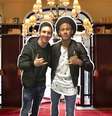 Messi e Neymar em uma das entradas do Le Royal Monceau de Paris  Foto: Reprodução/Instagram (Fotomontagem: Blog Sala de TV)