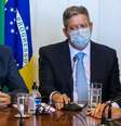 Jair Bolsonaro e Arthur Lira durante encontro em Brasília  Foto: Cláudio Marques / Futura Press