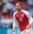 Christian Eriksen durante partida entre Dinamarca e Finlândia pela Eurocopa
12/06/2021 Pool via REUTERS/Hannah Mckay  Foto: Reuters