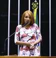 Flordelis se defendeu das acusações durante discurso em Plenário  Foto: Cleia Viana / Agência Câmara
