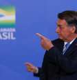 Presidente Jair Bolsonaro durante cerimônia no Palácio do Planalto 
12/08/2021
REUTERS/Adriano Machado  Foto: Reuters