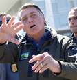 Presidente Jair Bolsonaro durante passeio de motocicletas em Brasília
08/08/2021REUTERS/Adriano Machado  Foto: Reuters