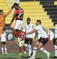 Bruno Henrique marcou o primeiro gol do Flamengo no duelo. (Foto: Divulgação/Marcelo Cortes)  Foto: Gazeta Esportiva