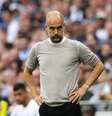 Técnico do Manchester City, Pep Guardiola, durante partida contra o Tottenham pelo Campeonato Inglês
15/08/2021 REUTERS/David Klein  Foto: Reuters