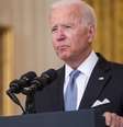 'Estou triste pelas cenas que estamos vendo, mas não me arrependo', disse Biden sobre cenário posterior a saída dos EUA do Afeganistão  Foto: EPA / BBC News Brasil