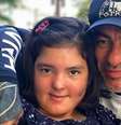 Henrique Fogaça e a filha Olívia, de 14 anos  Foto: Instagram/ @henrique_fogaca74 / Estadão