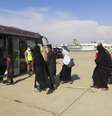 Desembarque de afegãos em Fiumicino, na Itália, em 18 de agosto  Foto: ANSA / Ansa - Brasil