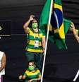 Delegação brasileira na cerimônia de abertura dos Jogos Paralímpicos  Foto: Divulgação/CPB / Ansa - Brasil