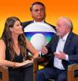 Na entrevista a Patrícia Calderón, Lula responsabiliza a Globo pela ascensão de Bolsonaro  Foto: Lino Vieira/Divulgação e Marcos Côrrea/Presidência da República (Fotomontagem: Blog Sala de TV)