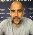 O treinador de futebol Pep Guardiola durante participação no evento Expert XP.  Foto: Reprodução/Youtube / Estadão