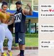 Não demorou muito para que o print se tornasse assunto na web.  Foto: Instagram: @graoficial / Famosos e Celebridades