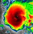 O furacão Ida deve atingir os EUA no domingo  Foto: National Weather Service / BBC News Brasil