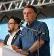 Bolsonaro participa de evento em Goiás  Foto: Alan Santos/PR