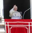 Papa Francisco celebra Angelus no Vaticano  Foto: ANSA / Ansa - Brasil
