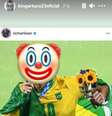 Resposta de Vidal a Richarlison. (Foto: Reprodução)  Foto: Gazeta Esportiva