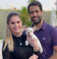 Bárbara Evans e Gustavo Theodoro anunciam a chegada de seu primeiro filho  Foto: Reprodução/Instagram
