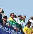 Bolsonaro durante ato de 7 de Setembro em Brasília  Foto: Marcos Corrêa / PR