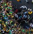 Jair Bolsonaro na Avenida Paulista neste 7 de setembro Amanda Perobelli Reuters  Foto: Amanda Perobelli  / Reuters