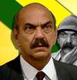 Dois em um: o Sassá ‘ditador’ e o Sassá matuto de ‘O Salvador da Pátria  Foto: Reprodução/Canal Viva e Acervo/TV Globo (Fotomontagem: Blog Sala de TV)