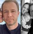 Tiago e Daiana na festa de casamento, em selfie romântica e com a filha Lua  Foto: Reproduções/Instagram