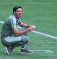 Abel Ferreira sob pressão no Palmeiras, que vem atuando muito mal  Foto: Marcello Zambrana/Agif-Agência de Fotografia / Estadão Conteúdo