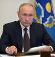 Presidente da Rússia, Vladimir Putin, durante reunião por vídeo em Moscou
16/09/2021  Sputnik/Alexei Druzhinin/Kremlin via REUTERS   Foto: Reuters