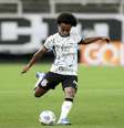 Willian durante a sua reestreia com a camisa do Corinthians neste domingo  Foto: Rodrigo Coca/Agência Corinthians