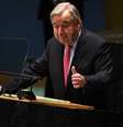 António Guterres discursa na Assembleia-Geral da ONU  Foto: EPA / Ansa - Brasil