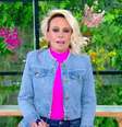 No matinal, Ana disse que leu os comentários e argumentos do público.  Foto: TV Globo/Reprodução / Famosos e Celebridades