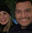 Os dois se casaram em dezembro de 2020, um mês após o anúncio do romance.  Foto: Instagram/@andressaurachoficial / Famosos e Celebridades
