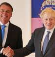 Bolsonaro e Johnson se reuniram em Nova York durante viagem para participar da Assembleia Geral da ONU  Foto: PA Media / BBC News Brasil