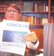 Jair Bolsonaro disse que, ainda adolescente, tinha orgulho de ver seu nome no ‘Estadão’  Foto: Reprodução/YouTube