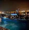 Mais de 500 migrantes desembarcam na ilha de Lampedusa  Foto: Ansa / Ansa - Brasil