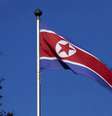 Bandeira da Coreia do Norte na missão permanente do país em Genebra
02/10/2014
REUTERS/Denis Balibouse  Foto: Reuters