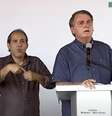 Bolsonaro durante cerimônia em Boa Vista, Roraima.  Foto: Planalto / Reprodução