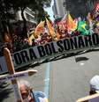 Protesto contra o presidente Jair Bolsonaro no centro do Rio de Janeiro
02/10/2021
REUTERS/Ricardo Moraes  Foto: Reuters