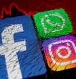Logos de Facebook, Whatsapp e Instagram
4/10/2021 REUTERS/Dado Ruvic/Illustration  Foto: Reuters