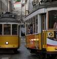 Bondes no centro de Lisboa
15/09/2021 REUTERS/Pedro Nunes  Foto: Reuters