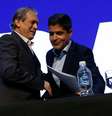 Deputado Luciano Bivar e o ex-prefeito de Salvador ACM Neto participam da convenção nacional do novo partido, o União Brasil, em Brasília
06/10/2021 REUTERS/Adriano Machado  Foto: Reuters