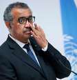 Diretor-geral da OMS, Tedros Adhanom Ghebreyesus, durante entrevista coletiva em Lyon
27/09/2021 REUTERS/Denis Balibouse   Foto: Reuters