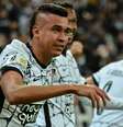 Cantillo, do Corinthians, comemora o gol em partida contra o Bahia  Foto: Maycon Soldan/Codigo 19 / Gazeta Press