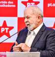 Lula em entrevista coletiva realizada em Brasília 
(08/10/2021)   Foto: Antonio Molina / Estadão Conteúdo