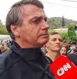  Bolsonaro na entrevista inesperada: artilharia pesada contra a imprensa e, especialmente, a Globo  Foto: Reprodução / Yotube